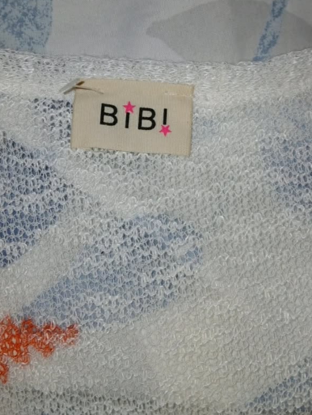 Women's White Star Print Tank Top - Multi-Color Stars - Picture 2 of 4